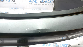 Bare rear bumper Mercedes C-class W205 300 16-21 without parking sensors, under BSM without fasteners, graphite, scratches, dents, break