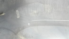 Bare rear bumper Mercedes C-class W205 300 16-21 without parking sensors, under BSM without fasteners, graphite, scratches, dents, break
