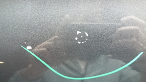 Front right door assembly Mercedes C-class W205 16-21 aluminum, graphite 992, keyless, bumps, scratches