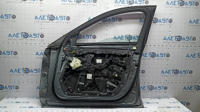 Front right door assembly Mercedes C-class W205 16-21 aluminum, graphite 992, keyless, bumps, scratches