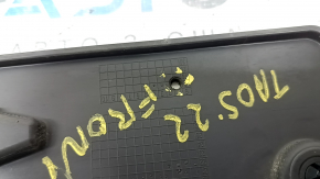 Platform for the front bumper number VW Taos 22-24 non-standard holes