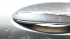 Front left door assembly Mercedes C-class W205 16-21 aluminum, graphite 992, keyless, scratches, dents