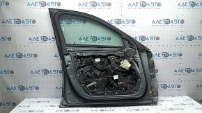 Front left door assembly Mercedes C-class W205 16-21 aluminum, graphite 992, keyless, scratches, dents