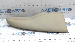 Right side trim for rear seats Mercedes C-class W205 15-21, beige leather, dented
