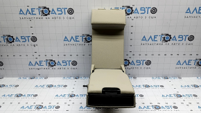 Backrest of the rear row of seats 2nd row central Mercedes C-class W205 16-21 beige leather with armrest,