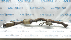Downpipe with catalytic converter for Toyota Highlander 20-26 hybrid with heating