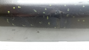 Bare rear bumper, upper part, Jeep Compass 22-26, for parking sensors, graphite, scratches, nicks, chips, cuts, sand, scuffs