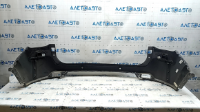 Bare rear bumper, upper part, Jeep Compass 22-26, for parking sensors, graphite, scratches, nicks, chips, cuts, sand, scuffs
