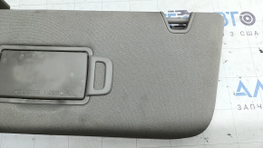 Left visor Nissan Murano 25-26 beige, without hook, dry cleanable