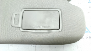 Right visor Nissan Murano 25-26 beige, without hook, dry cleanable