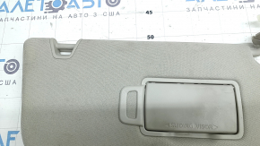 Right visor Nissan Murano 25-26 beige, without hook, dry cleanable