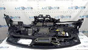 Front dashboard with AIRBAG Nissan Murano 25-26 black, for projection