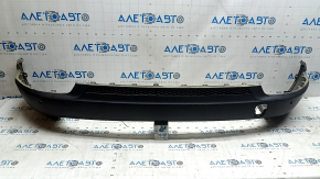 Bare rear bumper, lower part, Jeep Compass 17-26, under the lip and parking sensors, structure, structure, scratches, bumps