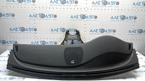 Torpedo front panel without AIRBAG Mercedes C-class W205 16-18 without projection, black, beige linings, butt