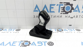 Volvo XC60 20-21 T5, T6 gear knob, black leather, with cover, scuffs