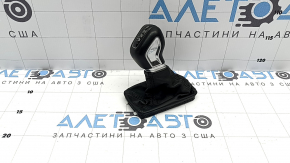 Volvo XC60 20-21 T5, T6 gear knob, black leather, with cover, scuffs