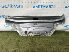 Rear panel Audi A4 B8 09-16 sedan 3 parts, drilled, silver
