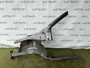 Front left quarter VW Passat 16-19 USA graphite, without threshold, bump, dent