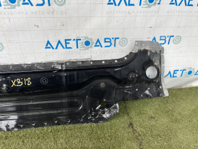 Rear panel BMW X3 G01 18-24 2 parts, drilled, black