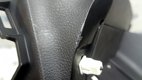 Jeep Compass 22-26 black lower front panel trim, dents, broken fasteners, scratches