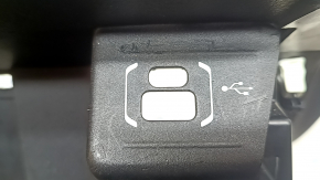 Jeep Compass 22-26 black lower front panel trim, dents, broken fasteners, scratches