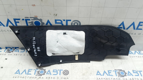 Center console trim, side right, Jeep Compass 22-26, front, black, scratch, abrasion