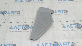 Left side dashboard cover for Jeep Compass 22-26, gray, dented