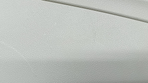 Central console armrest Mercedes C-class W205 16-21 beige leather, scratch