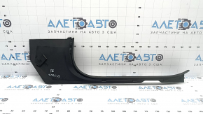 Front left inner door sill trim Mercedes C-class W205 16-21 black, scratches, abrasions