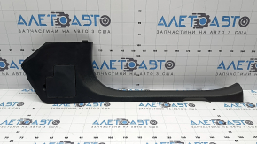 Front right inner door sill trim Mercedes C-class W205 16-21 black, with plug, scratches