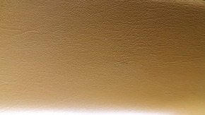 Door trim, rear left card, Jeep Compass 22-24, gray with black, brown leather insert, needs cleaning, scratches, plastic has turned white