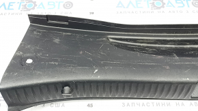 Mercedes C-class W205 16-21 trunk opening trim, black, scratches