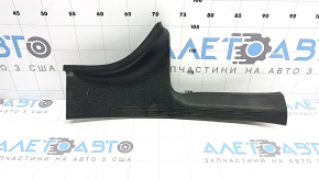 Rear right inner door sill trim Mercedes C-class W205 16-21 black, scratches