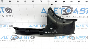 Rear right inner door sill trim Mercedes C-class W205 16-21 black, scratches