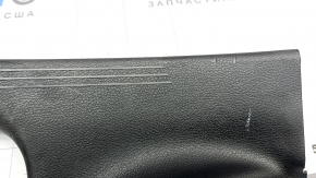 Rear right inner door sill trim Mercedes C-class W205 16-21 black, scratches