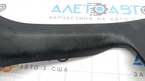 Rear right inner door sill trim Mercedes C-class W205 16-21 black, scratches