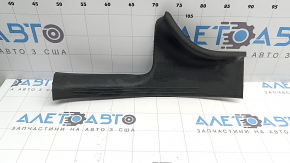 Rear left inner threshold trim Mercedes C-class W205 16-21 black, scratches