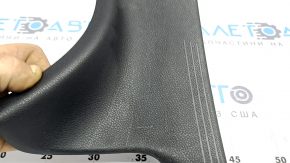 Rear left inner threshold trim Mercedes C-class W205 16-21 black, scratches