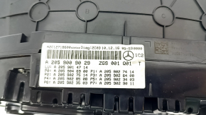 Instrument cluster Mercedes C-class W205 300/400 15-18 without projection, 103k