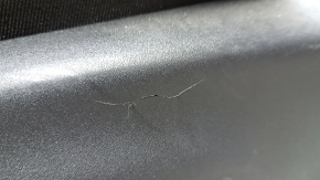 Driver's seat for Jeep Compass 22-22 with airbag, electric, leather, gray + black, perforated, needs cleaning, scratches, crack, shot