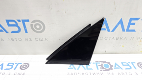 Left triangle fender cap molding Volvo XC90 16-26 gloss black, broken mount