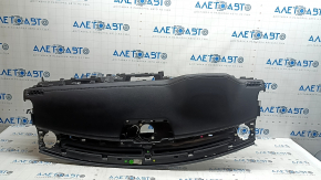 Front dashboard panel with AIRBAG Jeep Compass 22-26 black, broken mount, break + crack in the mount housing