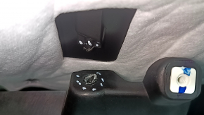 Front dashboard panel with AIRBAG Jeep Compass 22-26 black, broken mount, break + crack in the mount housing
