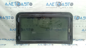 Nissan Murano 25-26 front panoramic glass scratches