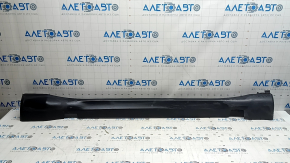 Right threshold Jeep Compass 17-26 structure, scratches, sand, impacts, tear
