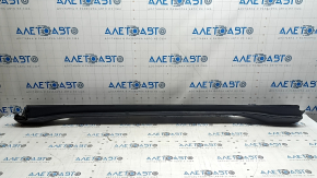 Left threshold Jeep Compass 17-26 structure, scratches, broken fastening, deformation of fastening, tear, impacts, sand