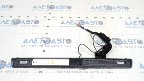 Front left inner door sill trim for Nissan Murano 25-26 with illumination, chrome, scratches