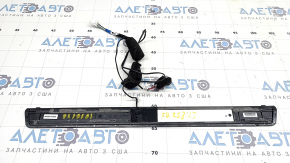 Front right inner door sill trim for Nissan Murano 25-26 with illumination, chrome, scratches