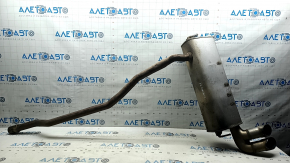 Muffler rear part with barrel Jeep Compass 17-22 2.4 awd type 1 is dented
