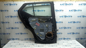 Rear left door assembly Nissan Kicks 20-25 black KH3, keyless, scratch, chip